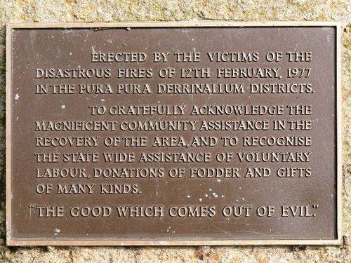 Bushfire Monument