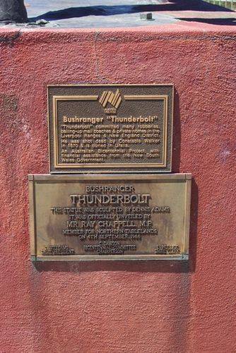 Thunderbolt Inscription Plaque : Feb 2014
