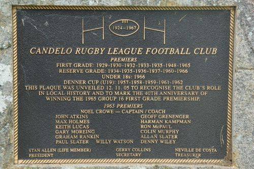 Candelo Rugby League Inscription : November 2013 Candelo Rugby League Inscription : November 2013