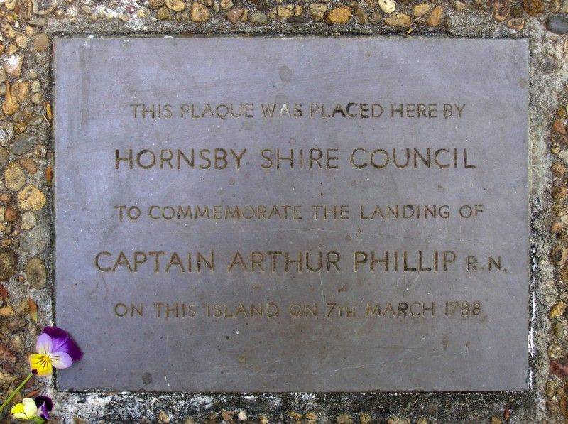 Captain Phillip Landing Plaque  : 29-September-2014