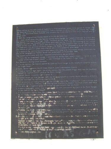 Captain Cook Plaque 4 / March 2013