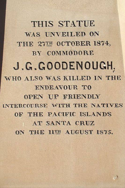 Goodenough Inscription : 05-October-2014