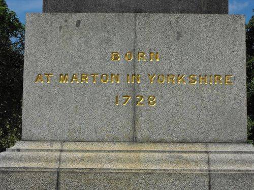 Captain James Cook  Inscription 1
