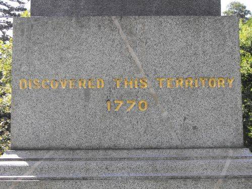 Captain James Cook  Inscription 2