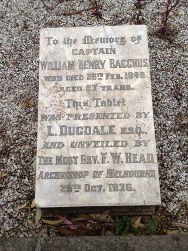 Bacchus Memorial Tablet : October 2013