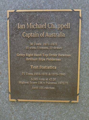 Captains` Walk - I. Chappell : 17-October-2012