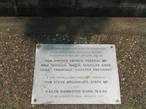 Centenary of Federation Inscription Plaque Centenary of Federation Inscription Plaque