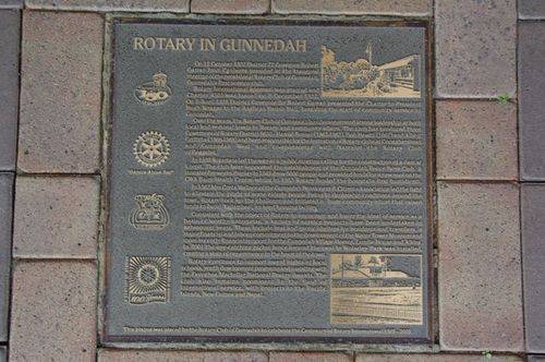 Gunnedah Rotary Plaque : July 2014 Gunnedah Rotary Plaque : July 2014