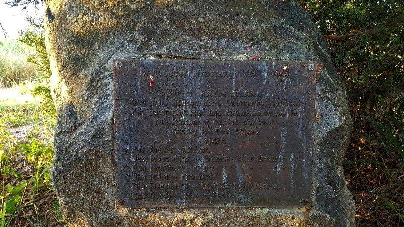 Tabooba Station Site marker: 23-October-2016