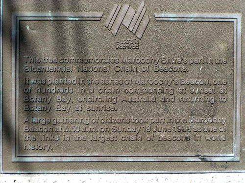 Chain of Beacons  Inscription