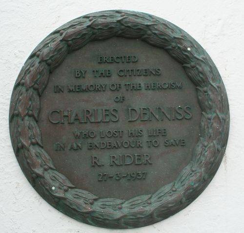 Charles Denniss Plaque : 26-03-2014 Charles Denniss Plaque : 26-03-2014