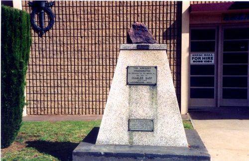 Charles Rasp Memorial Charles Rasp Memorial