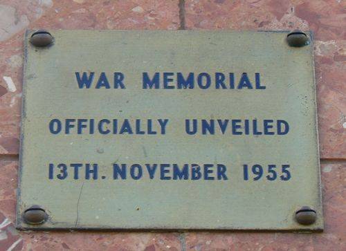 Charters Towers War Memorial : 23-April-2011