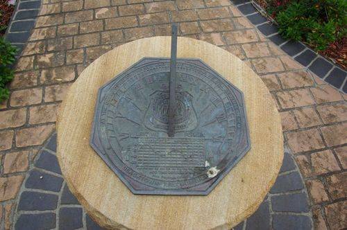 Sundial Closeup : Feb 2014 Sundial Closeup : Feb 2014