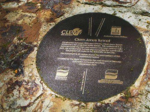 Clem Tunnel Inscription