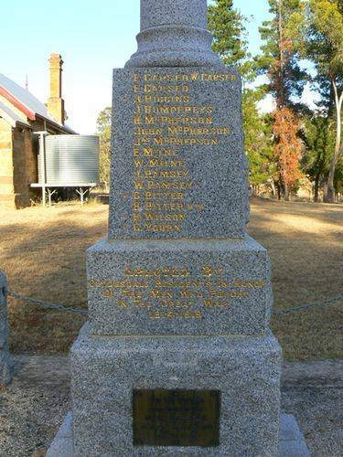 Clydesdale War Memorial : 02-February-2013 Clydesdale War Memorial : 02-February-2013