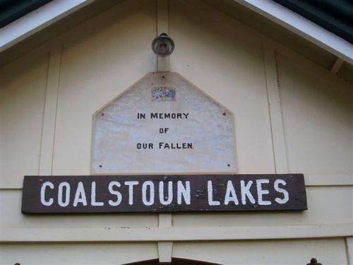 Coalstoun Lakes Memorial Hall : 01-09-2010 Coalstoun Lakes Memorial Hall : 01-09-2010
