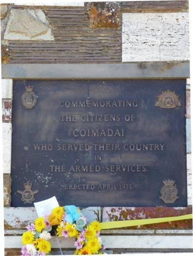 Coimadai War Memorial : 27-April-2011