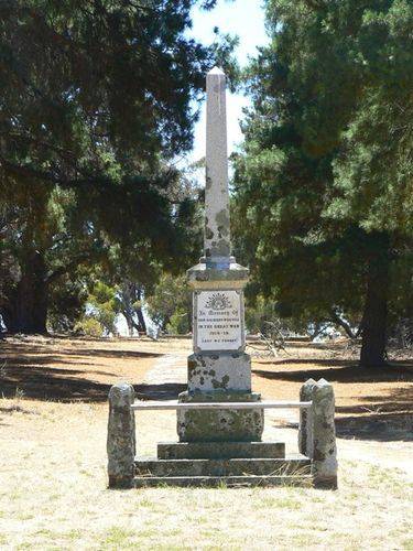 Concongella War Memorial : 30-December-2012