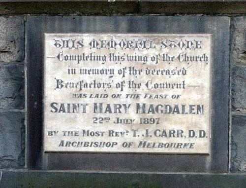 Convent Benefactors : 25-September-2012