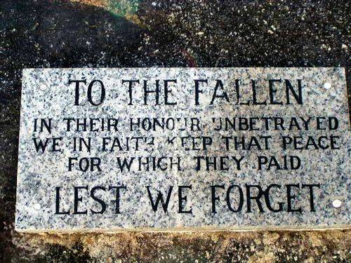 Cooktown War Memorial