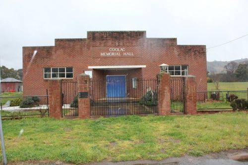 Coolac Memorial Hall : 28-September-2012 Coolac Memorial Hall : 28-September-2012