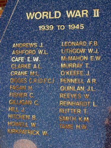 WW2 Fallen : 01-August-2014