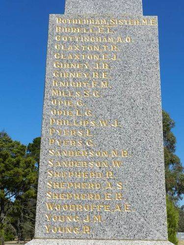 Coonooer Bridge War Memorial : 20-March-2013