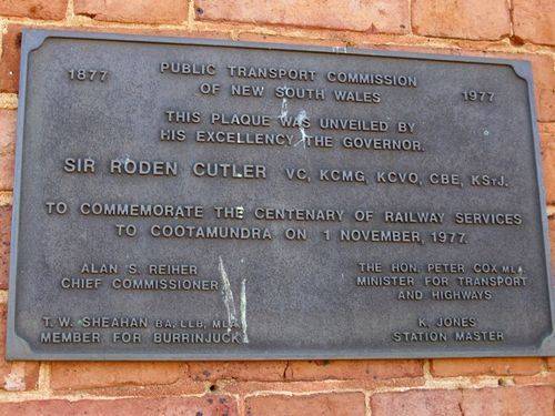 Railway Centenary Plaque : 03-January-2009