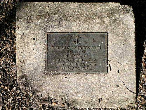Australian Water Transport Plaque
