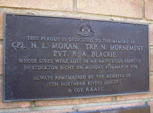 Moran, Mornement & Blackie Plaque : 16-July-2014 Moran, Mornement & Blackie Plaque : 16-July-2014