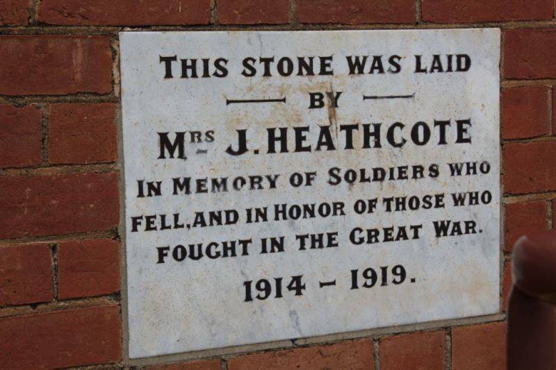 Foundation Stone: 26-September-2016