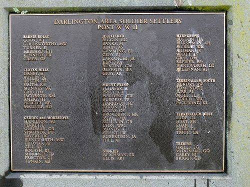 Darlington Area Soldier Settlements : 02-August-2011