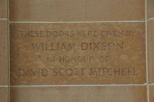 Mitchell Plaque : November 2013