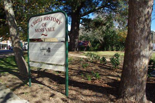 Moss Vale History Sign : August-2014