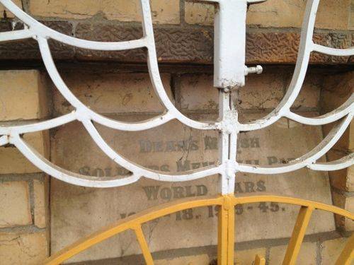 Dean Marsh Gates Inscription : March 2014 Dean Marsh Gates Inscription : March 2014