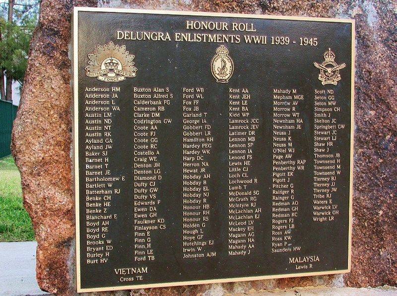 WW2 Honour Roll: 11-July-2016