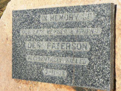 Des Paterson : 17-August-2011