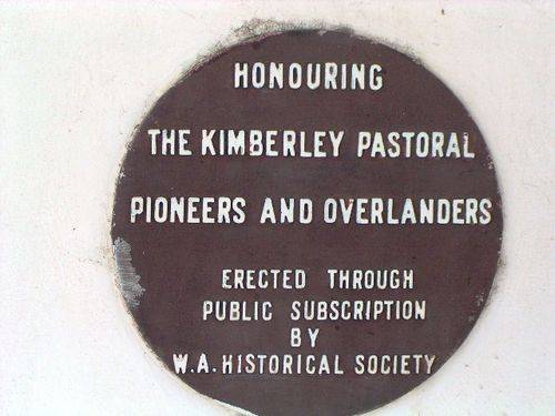 Drovers Memorial Inscription