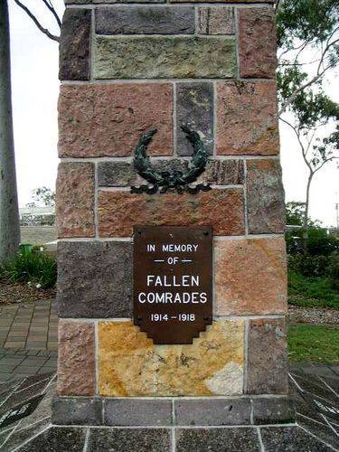 Dutton Park War Memorial Closeup Dutton Park War Memorial Closeup