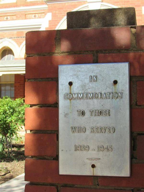 WW2 Plaque : 26-March-2015 WW2 Plaque : 26-March-2015