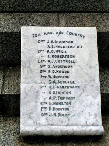 East Brisbane War Memorial For King + Country