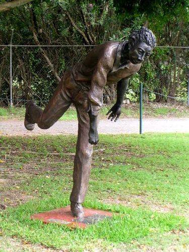Eddie Gilbert Statue