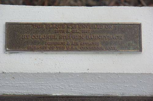 Dedication Plaque : November 2013