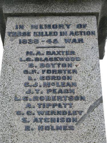 Edenhope War Memorial : 01-November-2011 Edenhope War Memorial : 01-November-2011