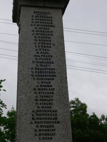Edenhope War Memorial : 01-November-2011