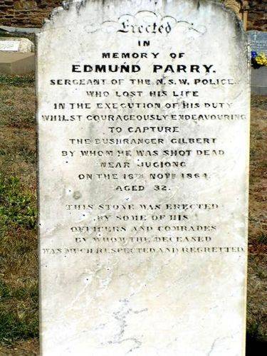 Edmund Parry Tombstone Edmund Parry Tombstone