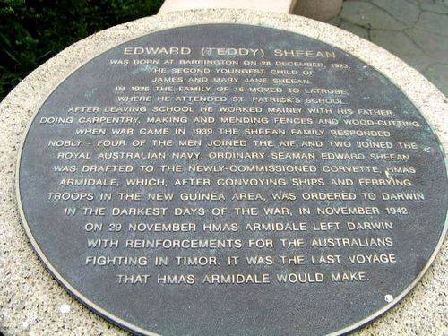 Sheean Plaque 2 : 2007