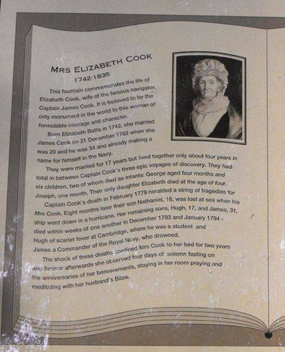 Elizabeth Cook Biographic Notes