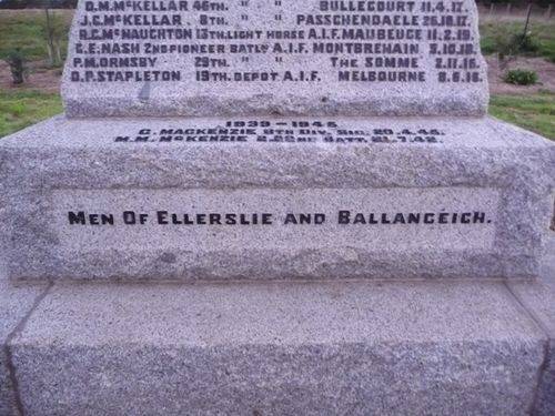 Ellerslie War Memorial : 11-June-2011